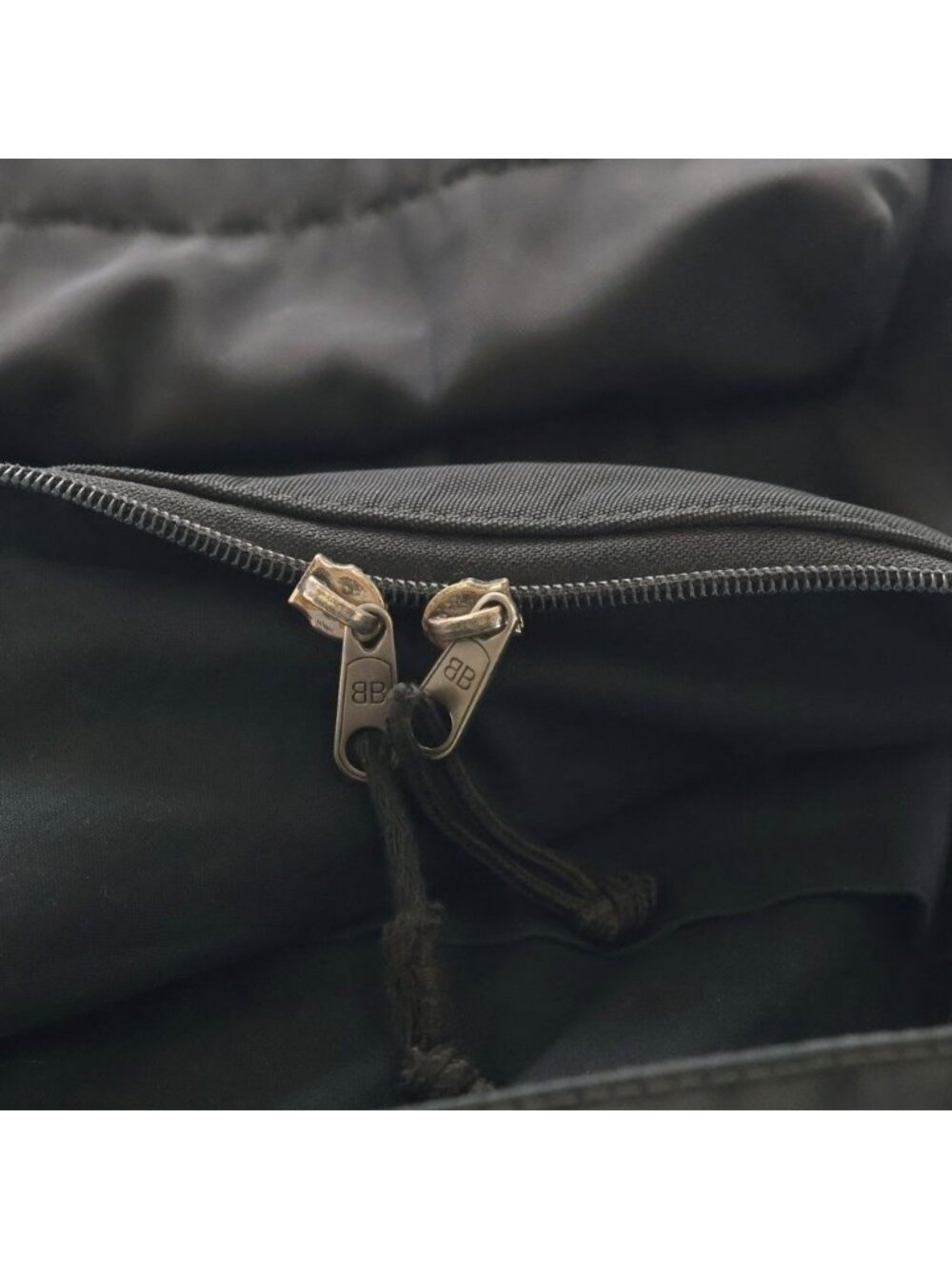 Balenciaga Explorer Patch Logo Nylon Backpack Black - Picture 4 of 7